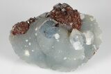 Apophyllite Crystals on Chalcedony - Maharashtra, India #183974-3